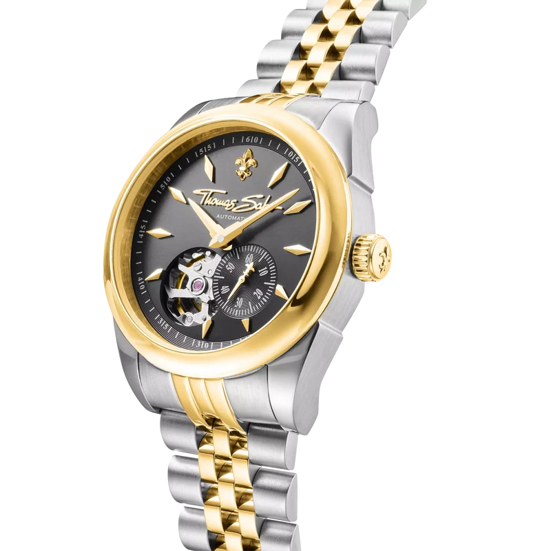 Thomas Sabo WA0415-291-203 Unisex Armbanduhr Bicolor • Automatikwerk Miyota 8N40 • Saphirglas