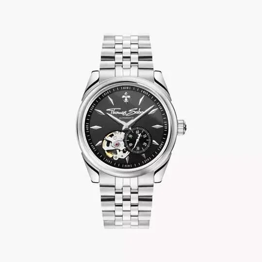 Thomas Sabo WA0414-201-203 Unisex Automatikuhr Silber • Saphirglas • Miyota 8N40 Automatikwerk