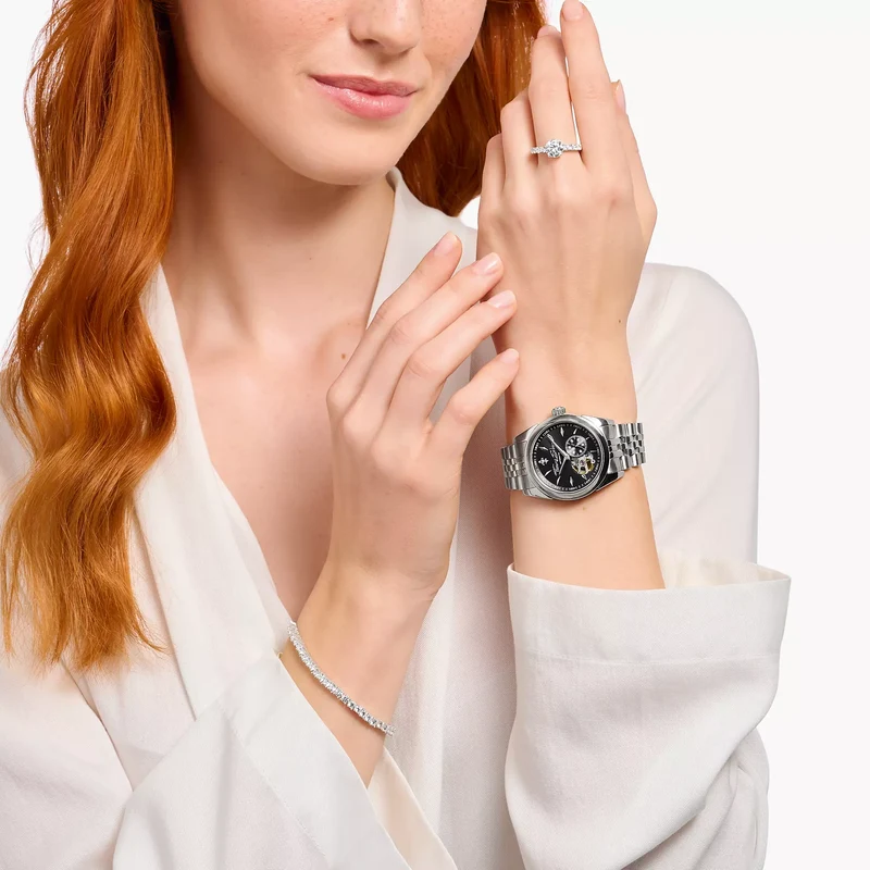 Thomas Sabo WA0414-201-203 Unisex Automatikuhr Silber • Saphirglas • Miyota 8N40 Automatikwerk