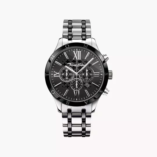 Thomas Sabo Rebel Urban WA0139-222-203 Herren • Chronograph • Mineral- & Saphirglas