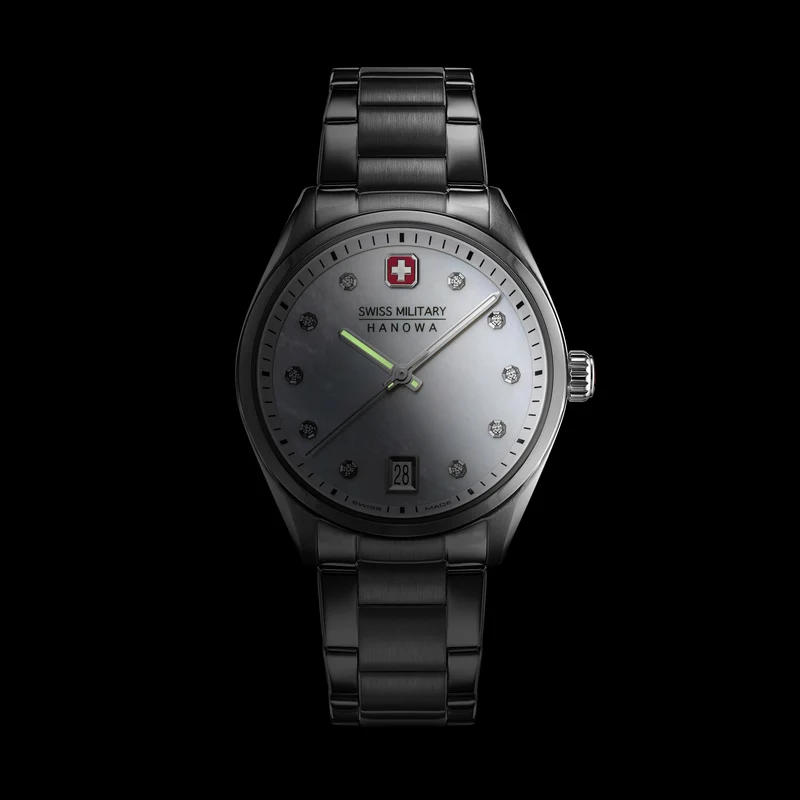 Swiss Military Hanowa Road Runner SMWLH0005001 Damenuhr Weiß • Saphirglas • 10 ATM Wasserdicht