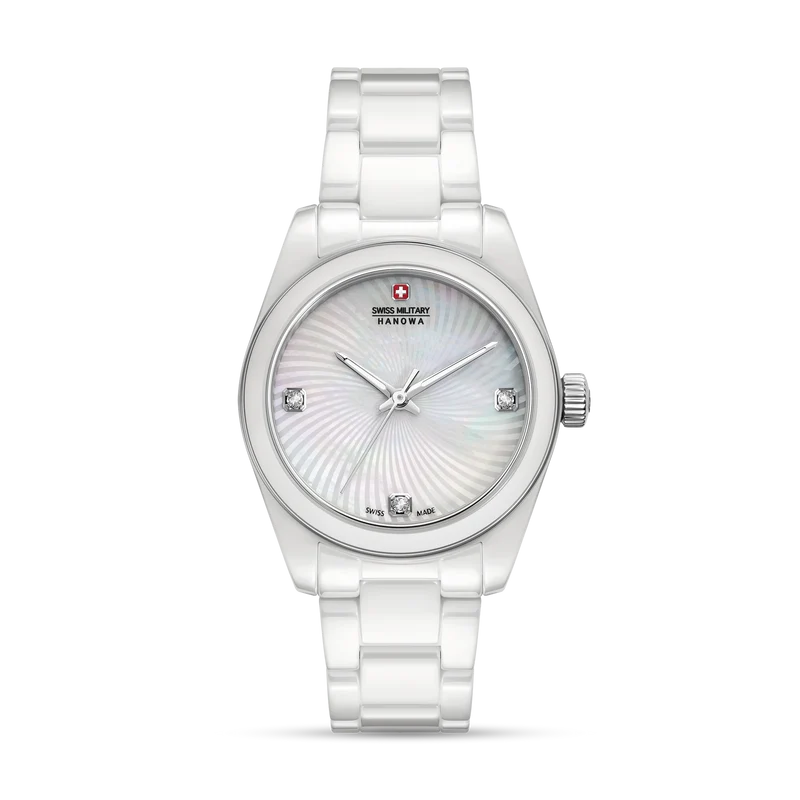 Swiss Military Hanowa Swiss Recruit Lady Ceramic SMWLG0005101 Damen • Saphirglas • 5 ATM Wasserdicht
