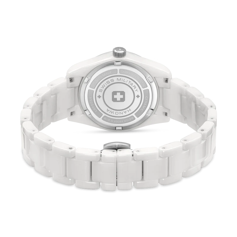 Swiss Military Hanowa Swiss Recruit Lady Ceramic SMWLG0005101 Damen • Saphirglas • 5 ATM Wasserdicht