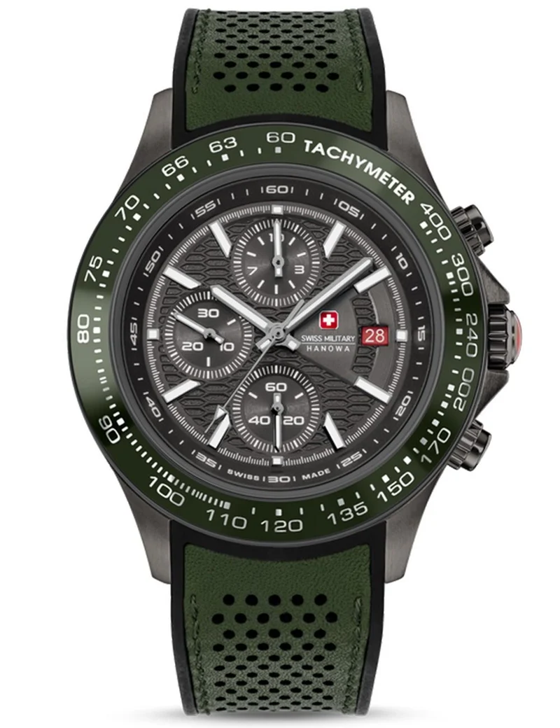 Swiss Military Hanowa Watchman Chrono SMWGO0003441 Herren • Chronograph • 10 ATM Wasserdicht