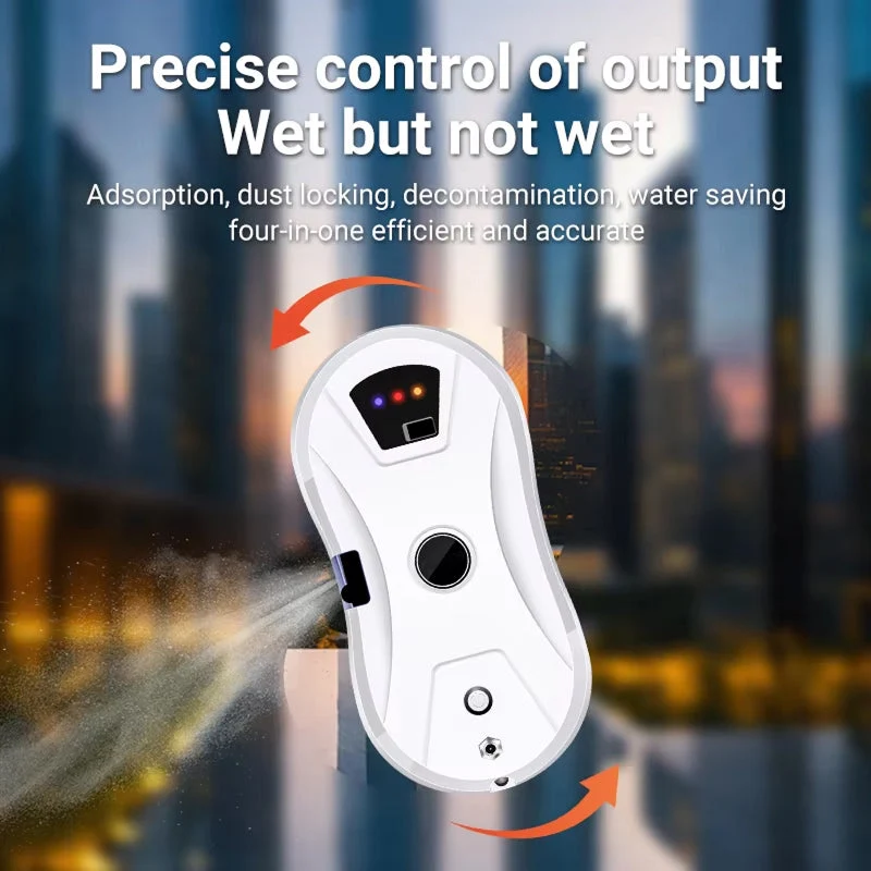 Automatische Ramenreinigingsrobot met AI-besturing en Waterspraytechnologie voor Streeploos Resultaat | Sansoti