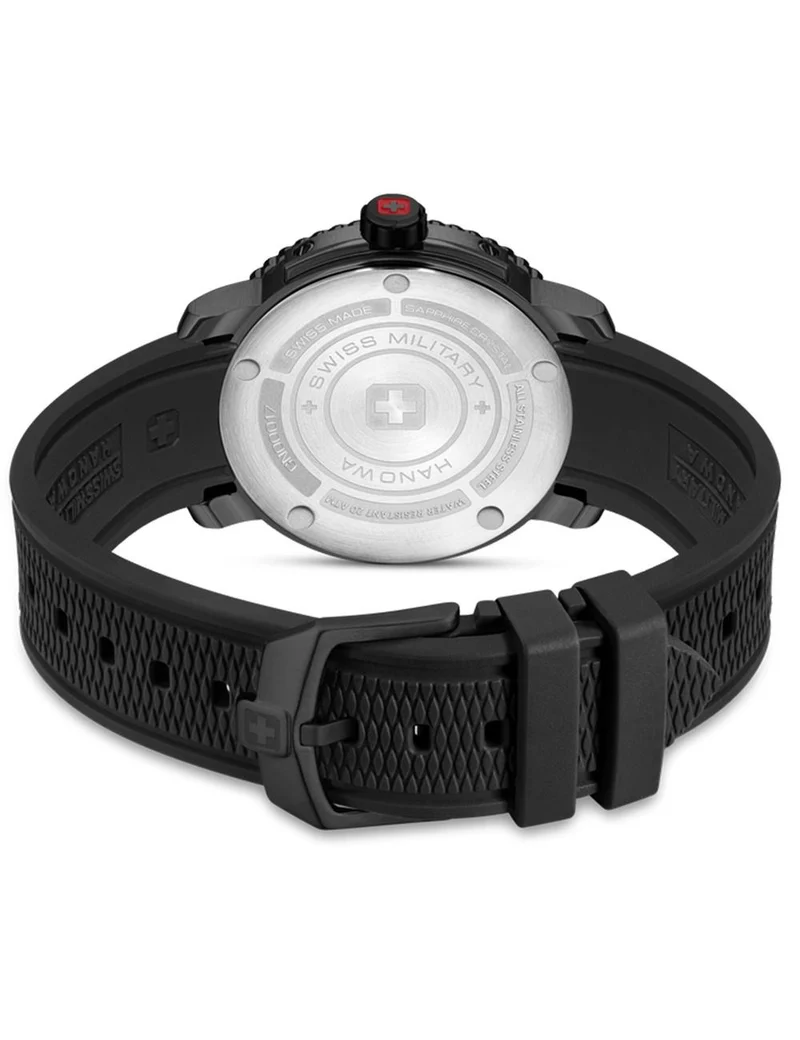 Swiss Military Hanowa Black Marlin SMWGN0001730 Herren • Quarzwerk • 20 ATM Wasserdicht
