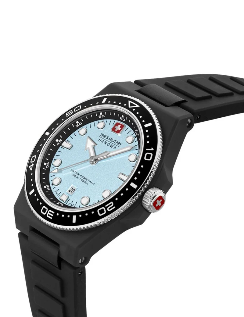 Swiss Military Hanowa Ocean Pioneer SMWGN0001186 Herren • 20 ATM Wasserdicht • 45 mm Taucheruhr