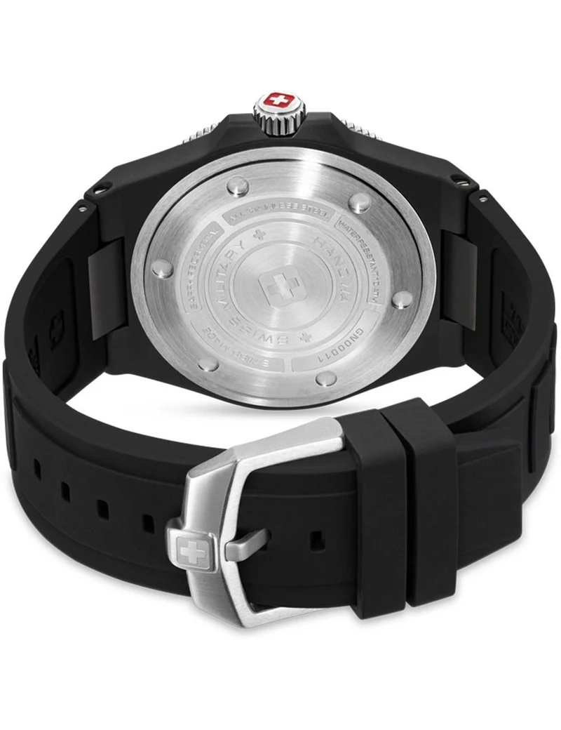 Swiss Military Hanowa Ocean Pioneer SMWGN0001186 Herren • 20 ATM Wasserdicht • 45 mm Taucheruhr