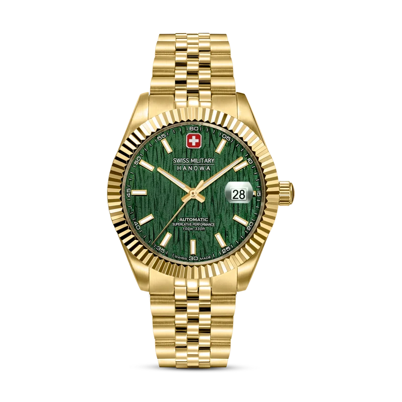Swiss Military Hanowa Master Diligenter SMWGL0005412 Herren • Automatikwerk Soprod P024 • Saphirglas