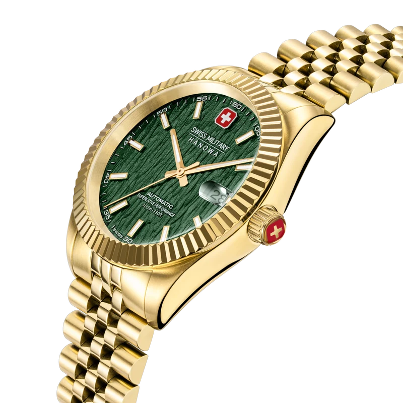 Swiss Military Hanowa Master Diligenter SMWGL0005412 Herren • Automatikwerk Soprod P024 • Saphirglas