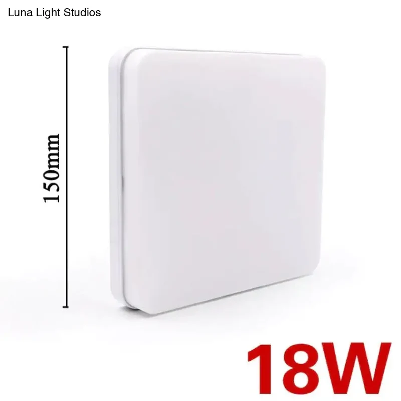 Vierkant LED Paneel Plafondlamp Opbouw 18W 24W 36W 48W Warm Wit Koud Wit Modern Dagelijks Verlichting | Sansoti