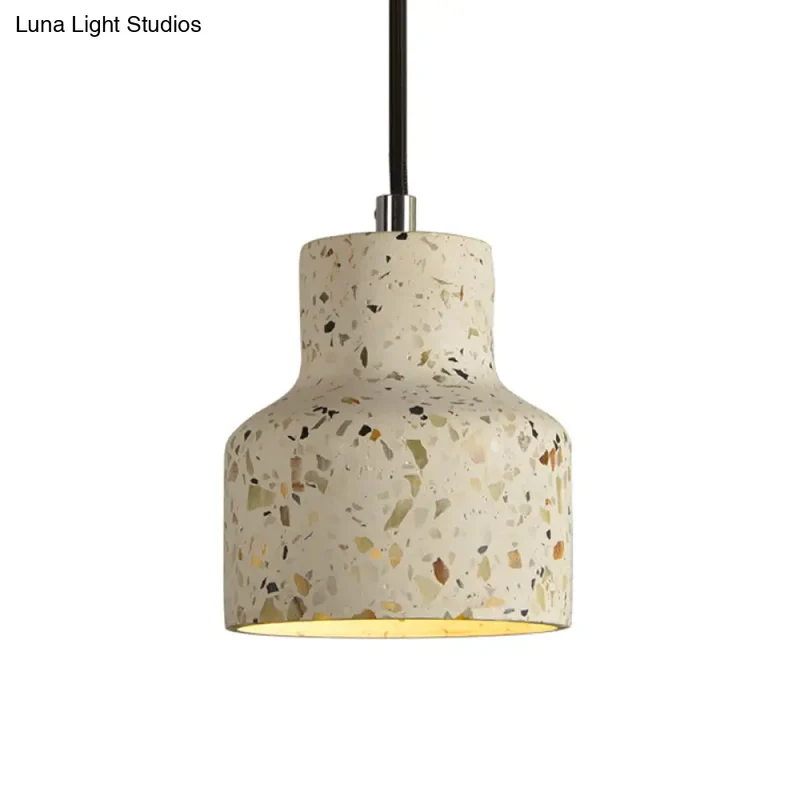 Hanglamp Terrazzo Cement Eettafel Verlichting Industrieel Design Pendellamp E26 E27 Fitting Noordse Stijl | Sansoti