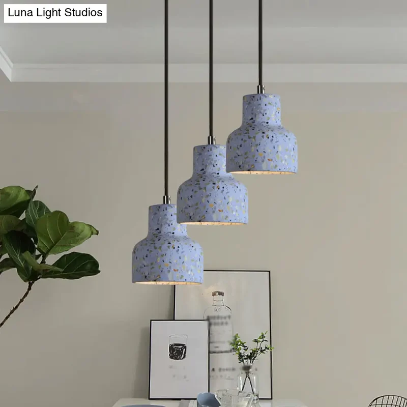 Hanglamp Terrazzo Cement Eettafel Verlichting Industrieel Design Pendellamp E26 E27 Fitting Noordse Stijl | Sansoti