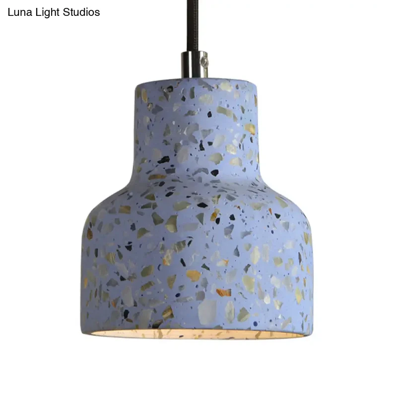 Hanglamp Terrazzo Cement Eettafel Verlichting Industrieel Design Pendellamp E26 E27 Fitting Noordse Stijl | Sansoti