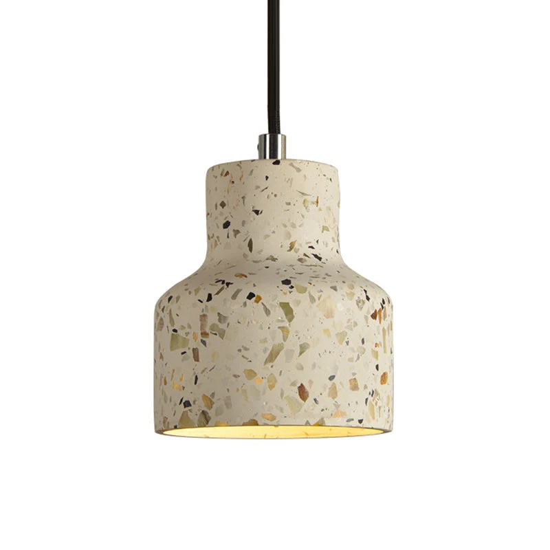 Hanglamp Terrazzo Cement Eettafel Verlichting Industrieel Design Pendellamp E26 E27 Fitting Noordse Stijl | Sansoti