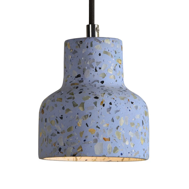 Hanglamp Terrazzo Cement Eettafel Verlichting Industrieel Design Pendellamp E26 E27 Fitting Noordse Stijl | Sansoti