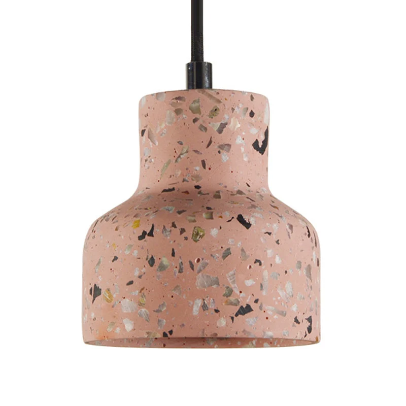 Hanglamp Terrazzo Cement Eettafel Verlichting Industrieel Design Pendellamp E26 E27 Fitting Noordse Stijl | Sansoti