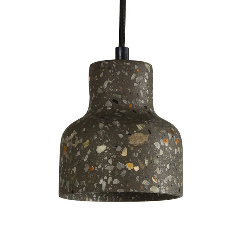 Hanglamp Terrazzo Cement Eettafel Verlichting Industrieel Design Pendellamp E26 E27 Fitting Noordse Stijl | Sansoti