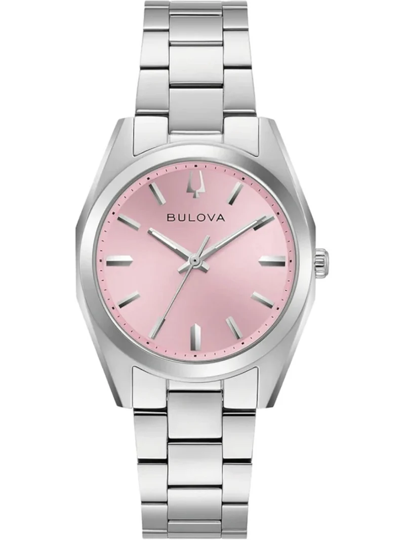 Bulova Surveyor 96L348 Damen • Saphirglas • Roséfarbenes Zifferblatt
