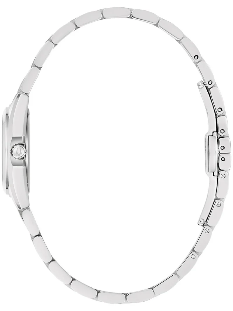 Bulova Surveyor 96L345 Damen Armbanduhr Hellblau • Saphirglas • Edelstahlarmband