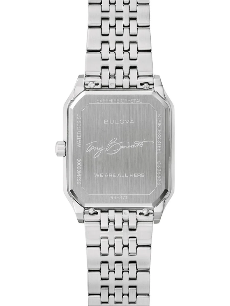 Bulova Tony Bennett 96B471 Herren Armbanduhr Champagner • Saphirglas • Quarzwerk Kaliber 9U13