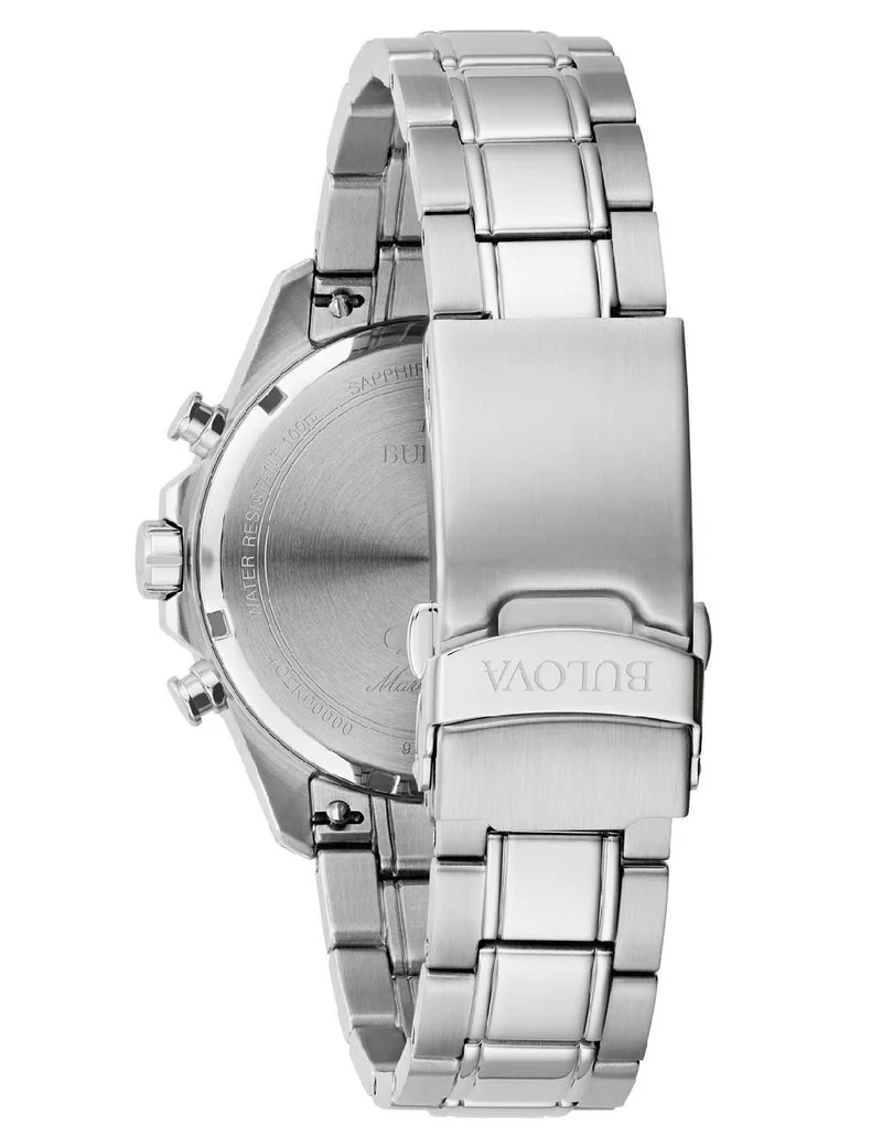 Bulova Marine Star 96B465 Herrenuhr • Chronograph • Saphirglas