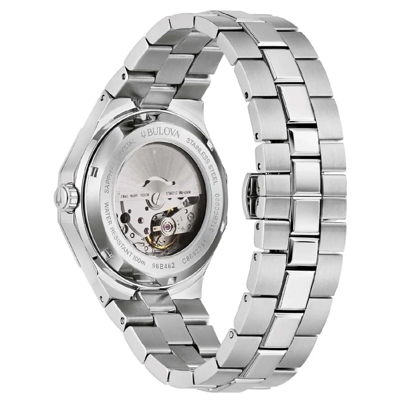 Bulova Classic 96B462 Herrenuhr Hellblau • Automatikwerk • Saphirglas