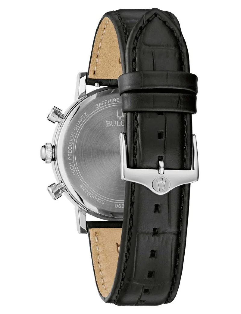 Bulova Classic 96B457 Herren Armbanduhr Grün • Saphirglas entspiegelt • 262 kHz Hochpräzisionsquarz