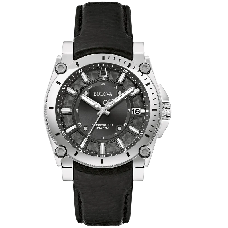 Bulova Jet Star 96B416 Herrenuhr Schwarz • Saphirglas • High Performance Quarz