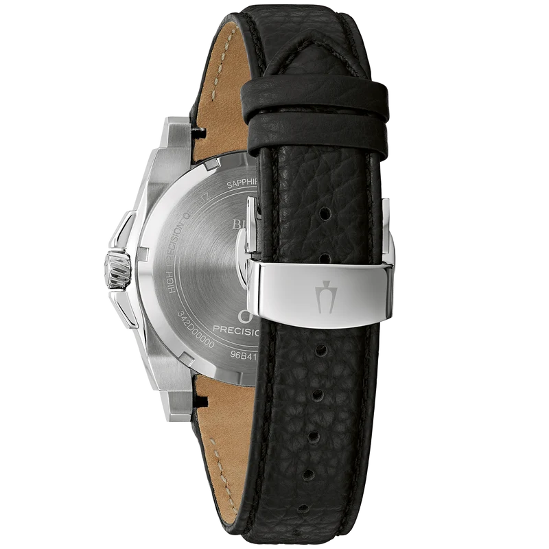 Bulova Jet Star 96B416 Herrenuhr Schwarz • Saphirglas • High Performance Quarz