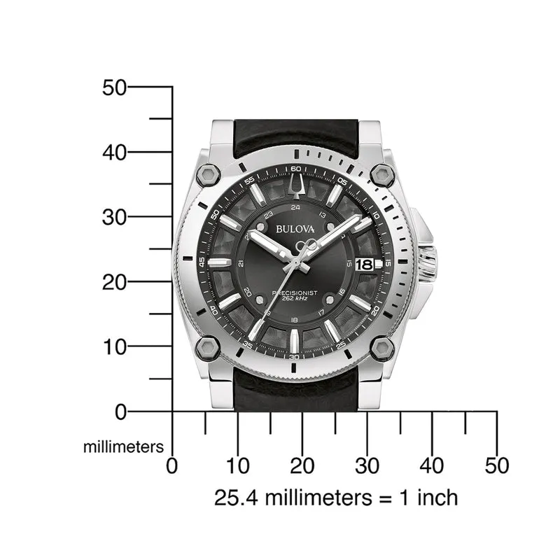 Bulova Jet Star 96B416 Herrenuhr Schwarz • Saphirglas • High Performance Quarz