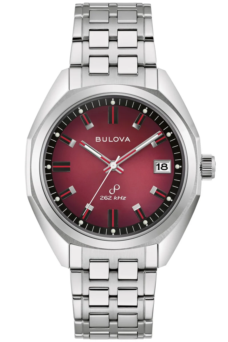 Bulova Jet Star 96B401 Herren • HPQ Precisionist Quarzwerk • Retro-Design