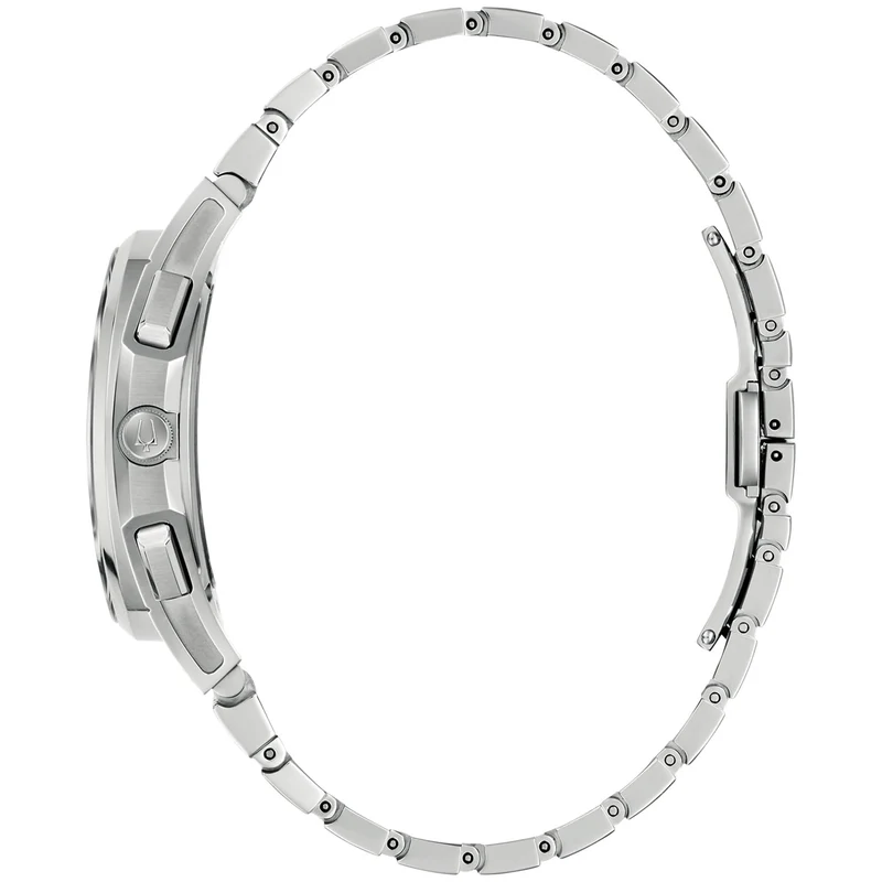 Bulova Curv 96A338 Herren Armbanduhr Grün • Saphirglas gebogen • Hochpräzisions-Quarzwerk
