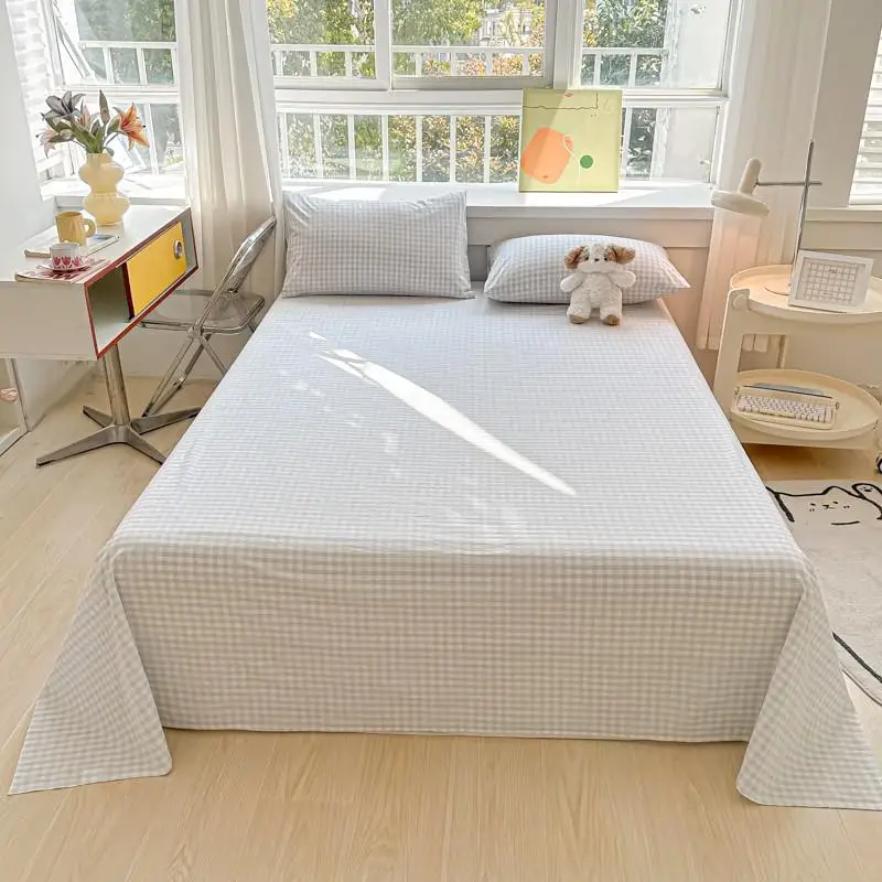 Sansoti | Percale Katoenen Beddenset | 100% Biologisch | Ademend & Zacht | 3-delig