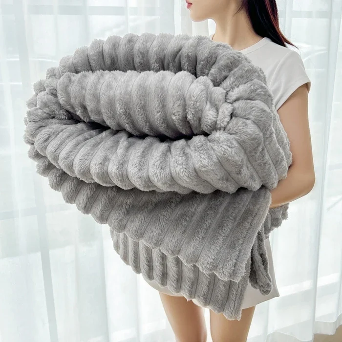 Sansoti Flanellen Dekbedovertrek 240x220 cm | Zacht Fleece & Dubbelzijdig | Luxe Hotelcomfort