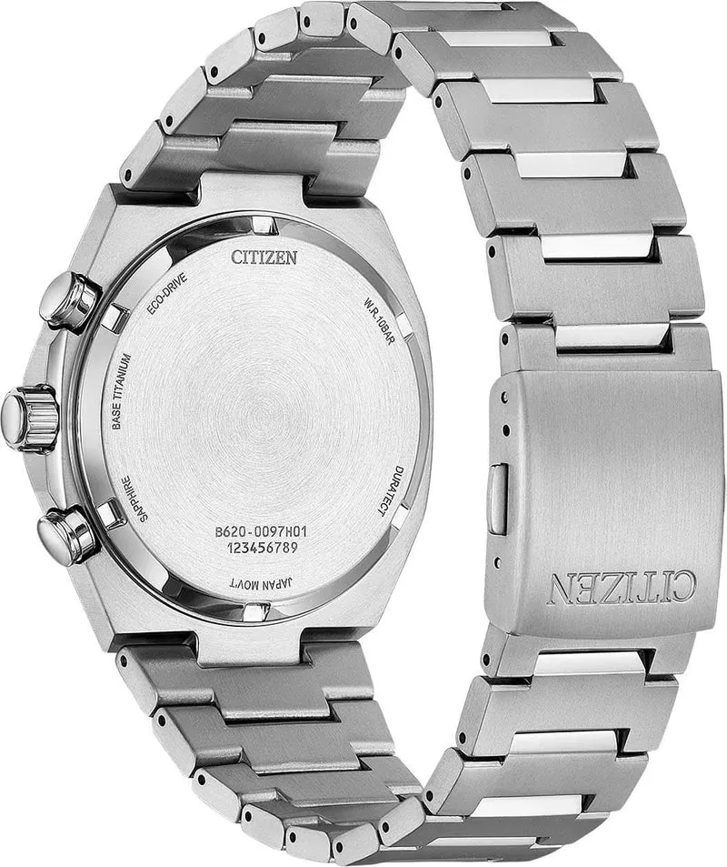 Citizen Super Titanium CA4610-85Z Herrenuhr • Eco-Drive Solar • Saphirglas