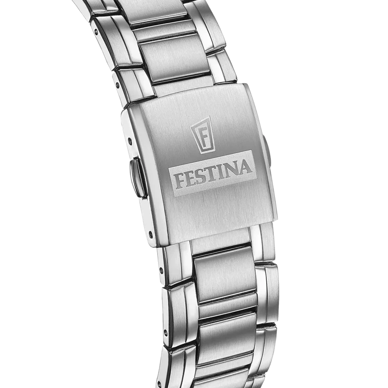 Festina Timeless Chronograph F20704/4 Herrenuhr • Sportlicher Chronograph • Edelstahl