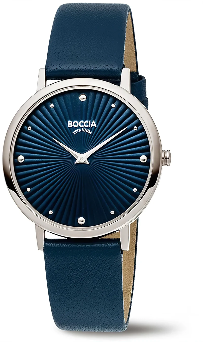 Boccia 3365-02 Herrenuhr - Reintitan - Saphirglas