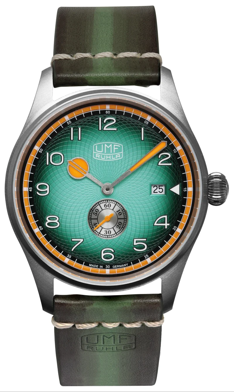 UMF Ruhla 1134-4 Herrenuhr • Made in Germany • Saphirglas