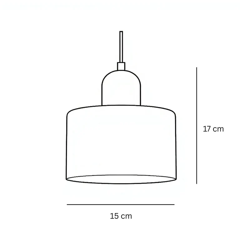 Sansoti | Lismeno Retro Hanglamp – Glazen Hanglamp met Warm Licht voor Eettafel, Keuken & Woonkamer