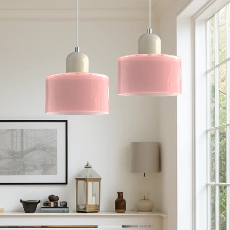 Sansoti | Lismeno Retro Hanglamp – Glazen Hanglamp met Warm Licht voor Eettafel, Keuken & Woonkamer