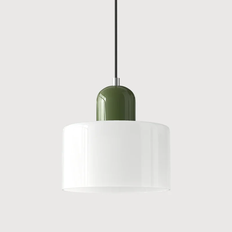 Sansoti | Lismeno Retro Hanglamp – Glazen Hanglamp met Warm Licht voor Eettafel, Keuken & Woonkamer