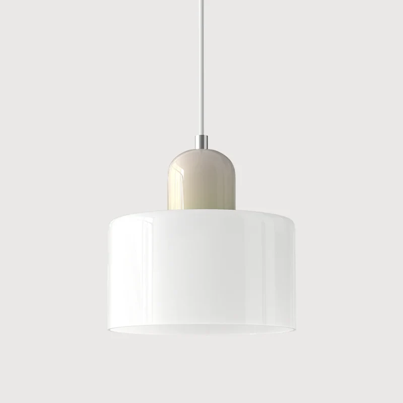 Sansoti | Lismeno Retro Hanglamp – Glazen Hanglamp met Warm Licht voor Eettafel, Keuken & Woonkamer