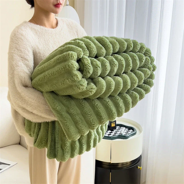 Sansoti - Luxe Imitatiebont Deken – Extra Zacht & Warm voor Bank en Bed