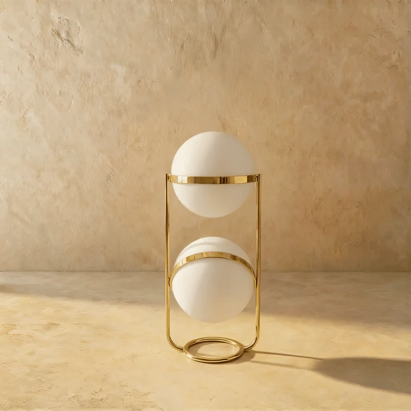 Rasu Minimalistische Staande Lamp Van Massief Staal Met Stabiele Voet | Sansoti