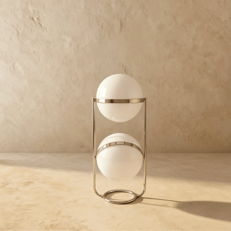 Rasu Minimalistische Staande Lamp Van Massief Staal Met Stabiele Voet | Sansoti