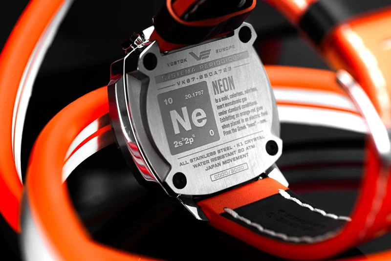 Vostok Europe Systema Periodicum VK67-650A723B Herrenuhr • Bullhead-Design • K1-Sicherheitsglas