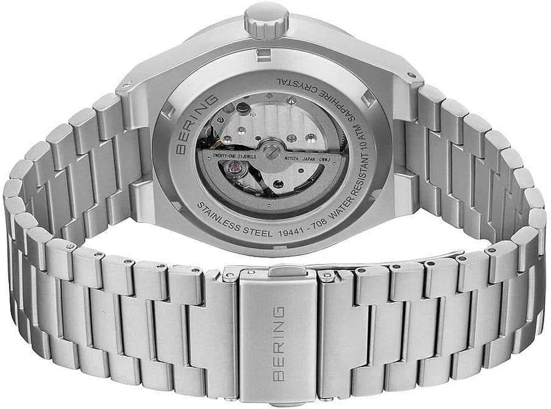Bering Automatic 19441-708 Herrenuhr • Kratzfestes Saphirglas • Automatikwerk