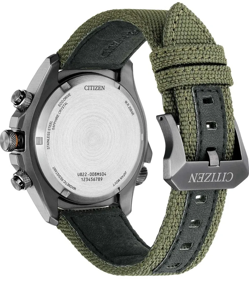Citizen Promaster Land JV1005-02W Herrenuhr • Eco-Drive • MIP-Display