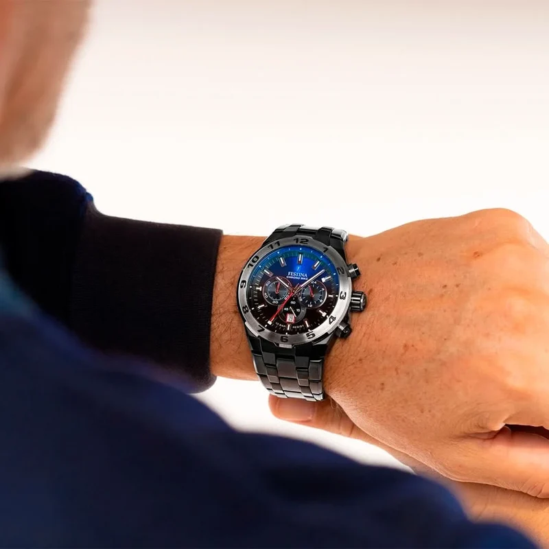 Festina Chrono Bike F20673/1 Herrenuhr • Sportliches Design • 316L Edelstahl